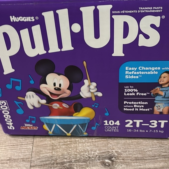 2t Huggies pull ups - Picture 2 of 3